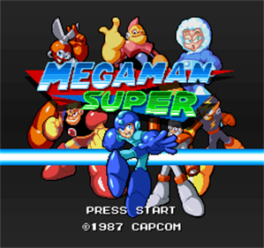 Megaman: Super - Screenshot - Game Title (null) - 256x240