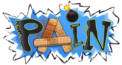 Pain - Clear Logo (Europe) - 400x213