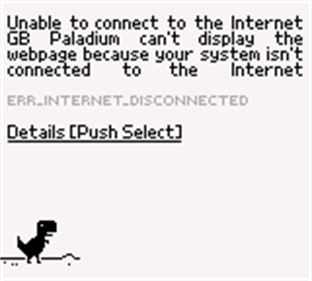 Rex Run for Game Boy - Screenshot - Game Title (World) - 160x144