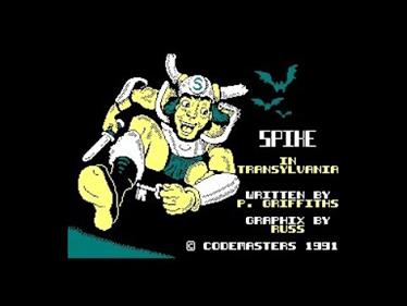 Spike in Transilvania - Screenshot - Game Title (null) - 480x360