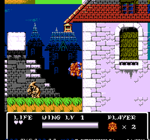 Gargoyle's Quest II: ARCADE - Screenshot - Gameplay (World) - 256x240
