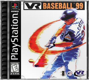 VR Baseball 99 - Box - Front - Reconstructed (North America) - 687x617