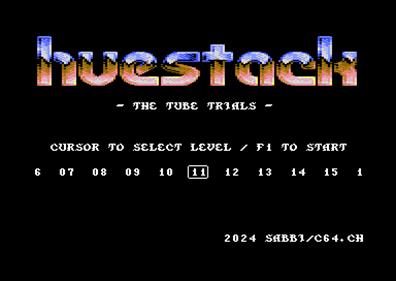 Huestack: The Tube Trials - Screenshot - Game Title (World) - 384x272