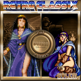 Retro Classix 2 in 1 Gate of Doom & Wizard Fire - Fanart - Box - Front (null) - 256x256