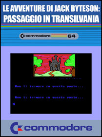 Le Avventure di Jack Byteson: Passaggio in Transilvania - Fanart - Box - Front (null) - 798x1072