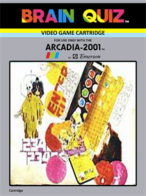 Brain Quiz - Box - Front - Reconstructed (North America) - 600x800
