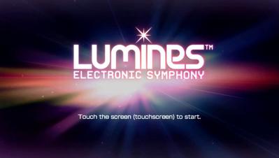 Lumines: Electronic Symphony - Screenshot - Game Title (null) - 960x544