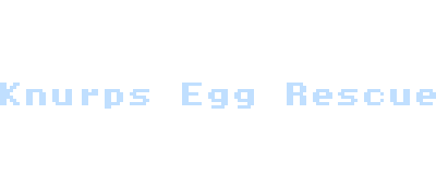 Knurps Egg Rescue - Clear Logo (World) - 400x175