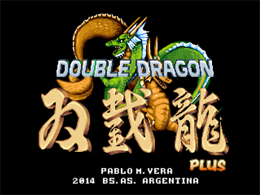 Double Dragon Plus - Screenshot - Game Title (World) - 639x479