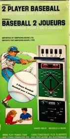 2 Player Baseball - Box - Front (United States) - 804x1600
