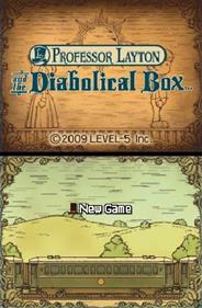 Professor Layton and the Diabolical Box - Screenshot - Game Title (United States) - 281x428