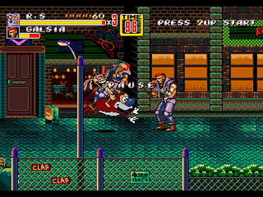 Ren and Stimpy in Streets of Rage 2 - Screenshot - Gameplay (World) - 320x240