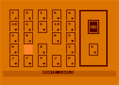 Monte Carlo (Home Computing Weekly) - Screenshot - Gameplay (United Kingdom) - 336x240