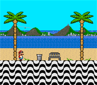 Mario Goes to Brazil - Screenshot - Gameplay (World) - 256x224