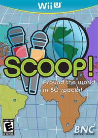 SCOOP! Around the World in 80 Spaces - Fanart - Box - Front (North America) - 1000x1409