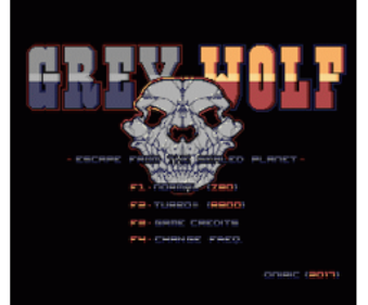 Grey Wolf - Screenshot - Game Title (World) - 256x212