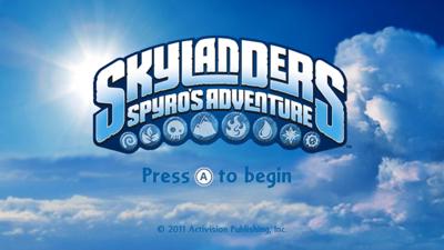 Skylanders: Spyro's Adventure - Screenshot - Game Title (null) - 1920x1080