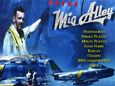 Mig Alley - Screenshot - Game Select - 1024x768