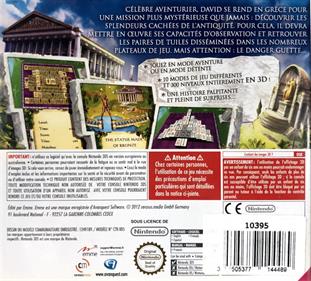 Mahjong Mysteries: Ancient Athena 3D - Box - Back (France) - 1020x919