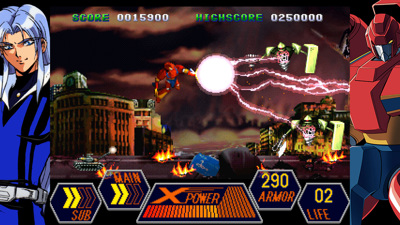 70s-style Robot Anime Geppy-X - Screenshot - Gameplay (World) - 1280x720