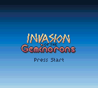 Invasion of the Geminorons - Screenshot - Game Title (World) - 160x144