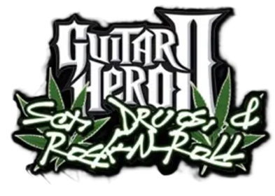 Guitar Hero 2: Sex, Drugs & Rock N' Roll - Clear Logo (World) - 279x199