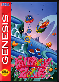 Fantasy Zone - Fanart - Box - Front (United States) - 1634x2274
