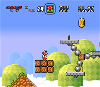 Super Mario World: Master Quest 3: The Adventure of Mario - Screenshot - Gameplay (World) - 256x224