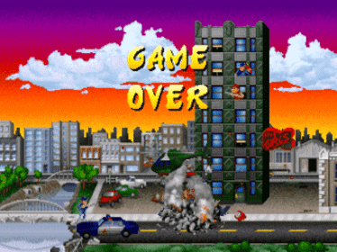 Rampage World Tour - Screenshot - Game Over (null) - 640x480