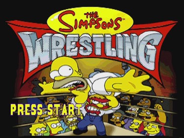 The Simpsons Wrestling - Screenshot - Game Title (null) - 1440x1080