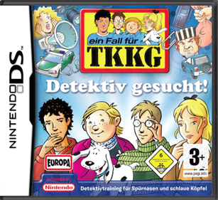 Ein Fall fuer TKKG: Detektiv Gesucht! - Box - Front - Reconstructed (Germany) - 774x708