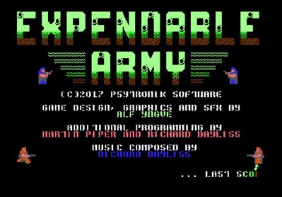 Expendable Army - Screenshot - Game Select (null) - 680x474