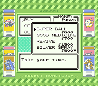 PocketRGB Green Version - Screenshot - Gameplay (World) - 256x224