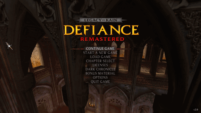 Legacy of Kain: Defiance Remastered - Screenshot - Game Select (World) - 1920x1080