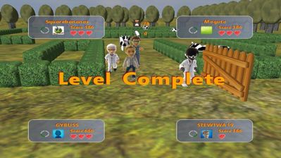 Angry Brainless Bovines - Screenshot - Gameplay (World) - 1000x562