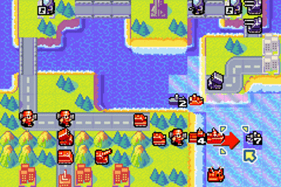 Advance Wars 2: Black Hole Rising - Screenshot - Gameplay (null) - 240x160