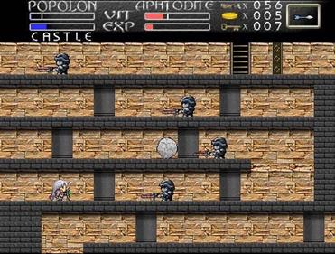 The Maze of Galious - Screenshot - Gameplay (World) - 511x386
