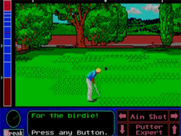 Jack Nicklaus: Turbo Golf - Screenshot - Game Title (North America) - 640x480