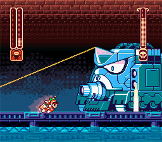 Mega Man Perfect Blue - Screenshot - Gameplay (null) - 768x672