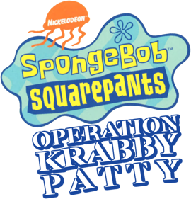 SpongeBob SquarePants: Operation Krabby Patty - Clear Logo (North America) - 1037x1078