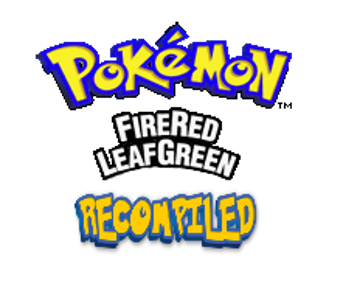 Pokémon FireRed + LeafGreen  Recompiled - Clear Logo (null) - 221x181