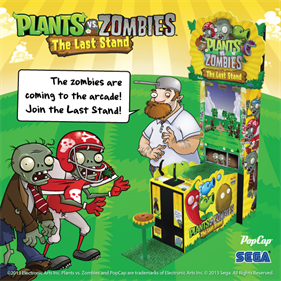 Plants vs. Zombies: The Last Stand - Advertisement Flyer - Front (null) - 596x596