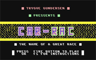 Car-Rac - Screenshot - Game Title (null) - 320x200