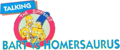 The Simpsons: Bart vs Homersaurus - Clear Logo (World) - 734x309