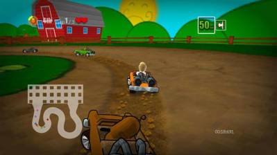 Dirchie Kart - Screenshot - Gameplay (World) - 1000x562