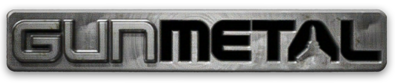 Gunmetal - Clear Logo (World) - 665x140