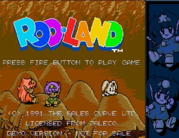 Rod-Land - Screenshot - Game Title (null) - 575x442