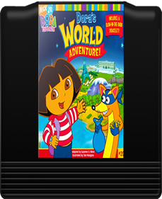 Dora the Explorer: Dora's World Adventure! - Fanart - Cart - Front (North America) - 436x533