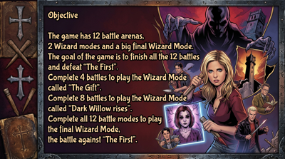 Buffy The Vampire Slayer - Arcade - Controls Information (null) - 2752x1536