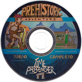 Time Passenger I: Prehistoric Adventure - Disc (null) - 1418x1417